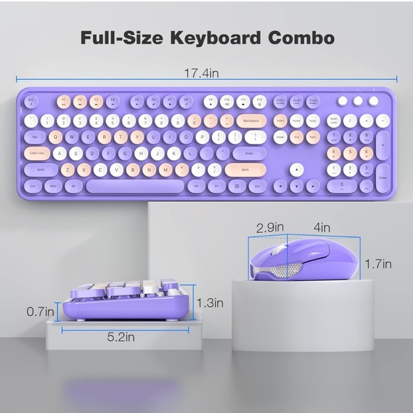Mofi Keyboard- purple - Picture 12 of 12